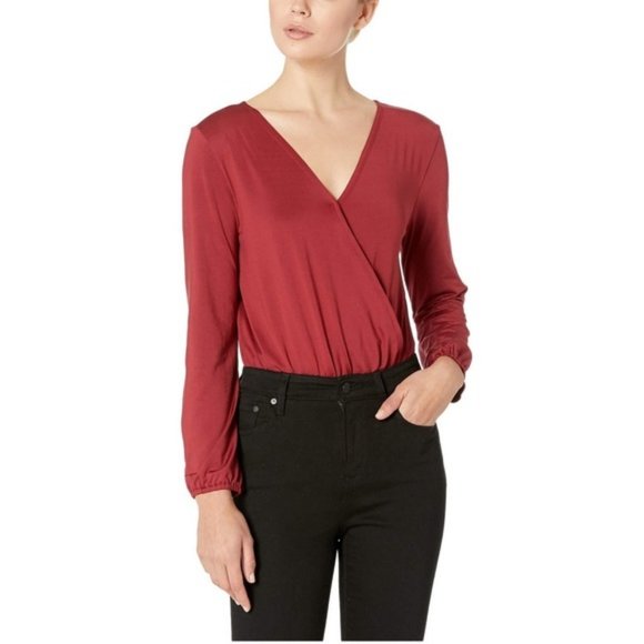 Lysse Tops - Lyssé Burgundy Bianca Bodysuit